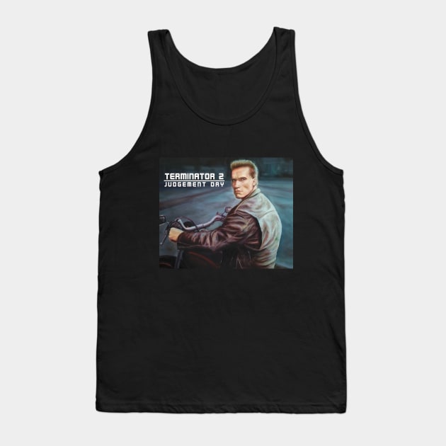 Terminator 2: Judgment Day Print Tank Top by SPACE ART & NATURE SHIRTS 